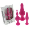 3 Plugs Anaux Silicone Rose – Dildoshop online boutique 5