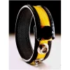 fashioniable Cockring Cuir Noir-Jaune – Dildoshop 7