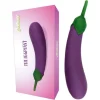 Vibromasseur USB Aubergine The Eggplant Silicone soldes pas cher 7